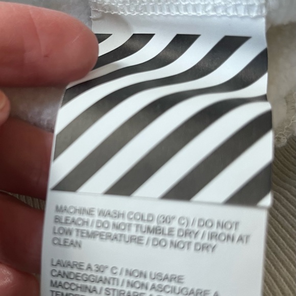 Off—White Virgil Abloh: Main Label. 2019 Gradient sweatshirt. Sz M. - Picture 5 of 9